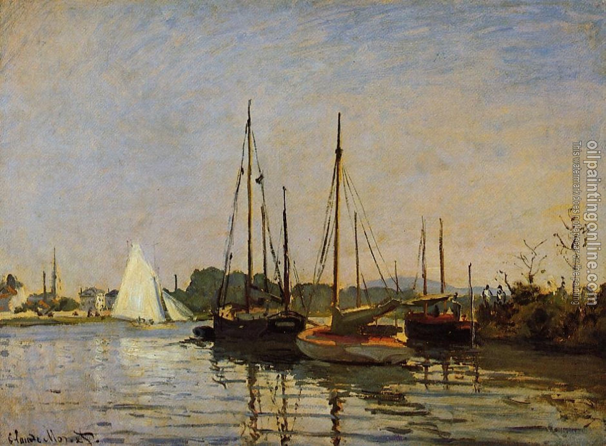 Monet, Claude Oscar - Pleasure Boats